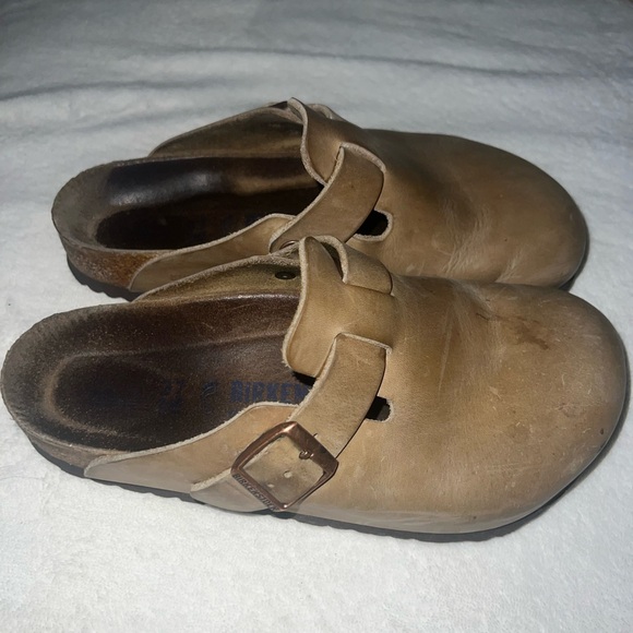 Birkenstock clogs oiled leather color cognac - Picture 4 of 5